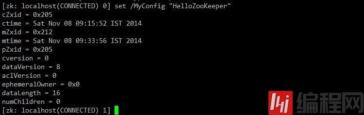 ZooKeeper Java API编程的示例分析