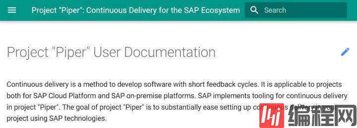 SAP开源的持续集成及持续交付的解决方案是什么