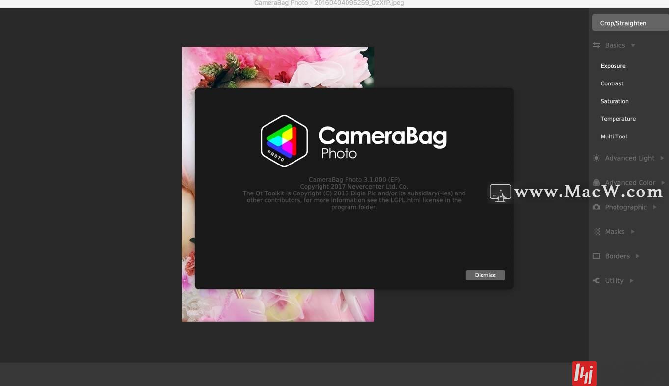 CameraBag Photo for Mac工具有哪些功能
