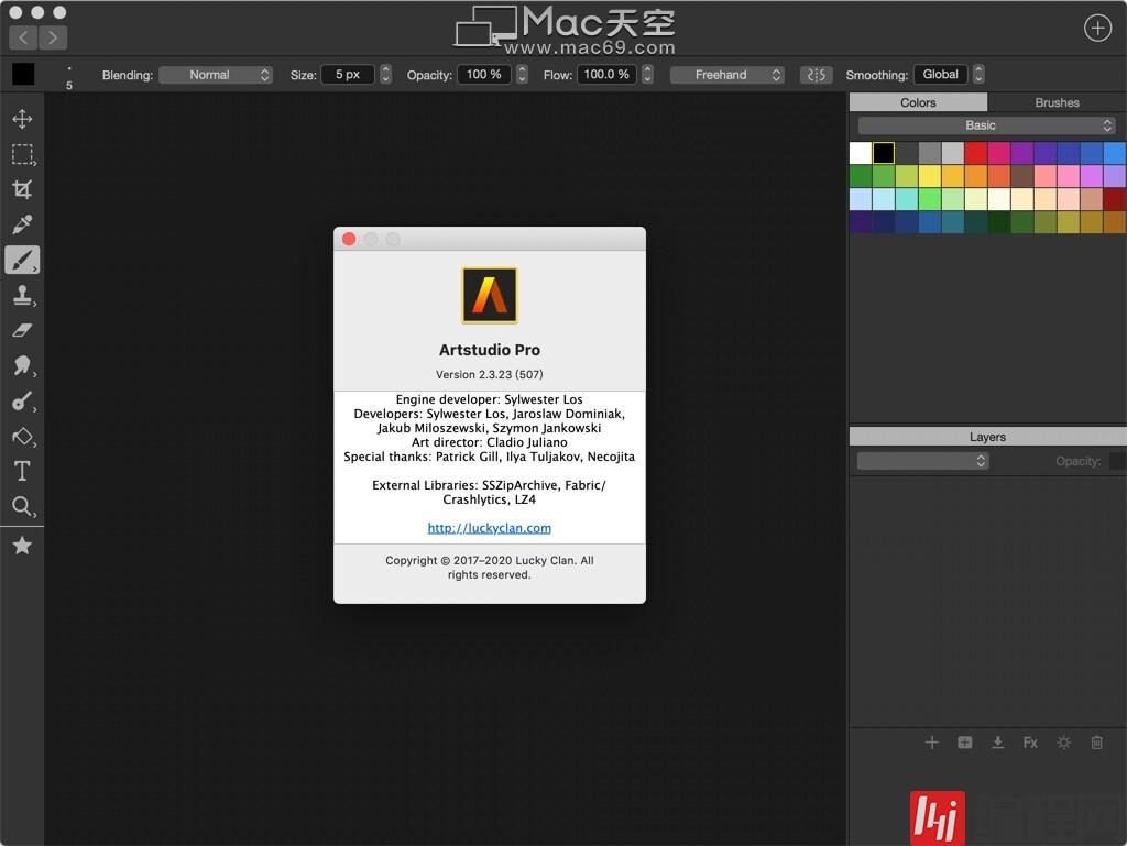 Artstudio Pro for Mac(绘画和图片编辑工具)