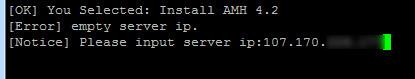 如何在DigitalOcean的服务器上安装AMH管理面板