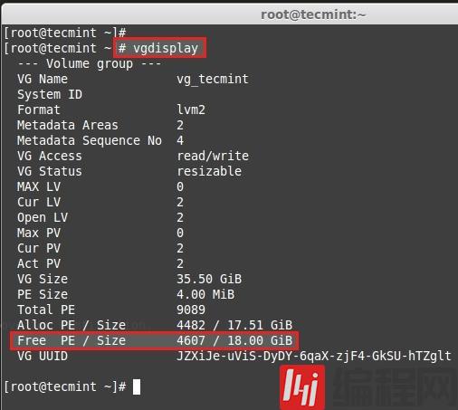 在Linux怎么扩增卷组、逻辑卷以及缩减逻辑卷LVM