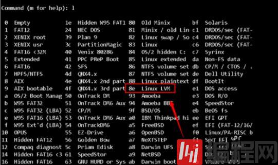 linux怎么修改分区id