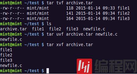 如何在Linux下使用Tar工具归档文件