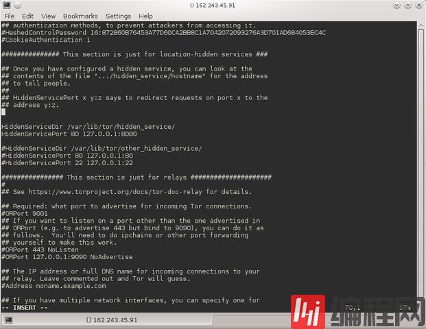 Linux中怎么利用Tor创建匿名网站