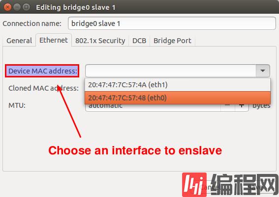 在Ubuntu系统上怎么配置网桥