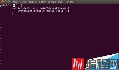 ubuntu16.04编辑器vi怎么使用