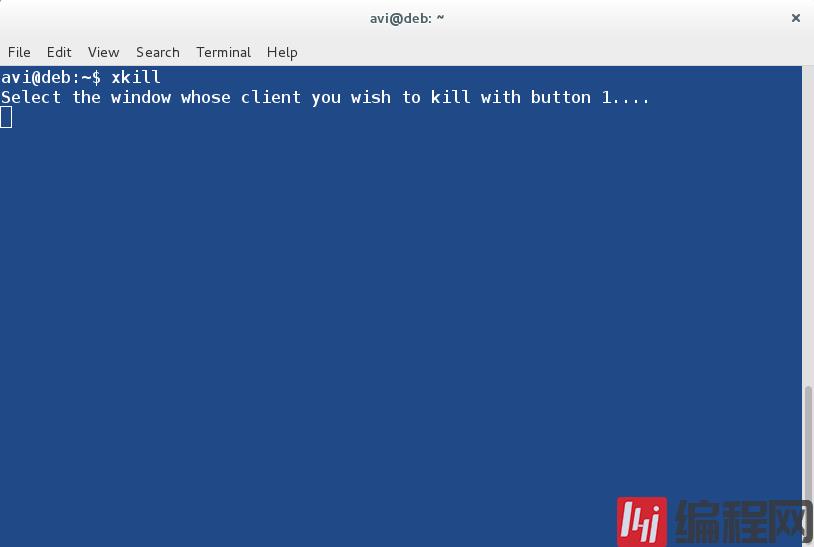 在Linux系统中如何使用xkill命令杀掉未响应的进程