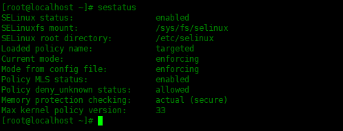 linux下怎么查看SELinux的当前状态