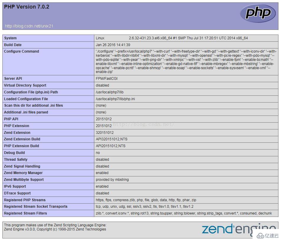 Linux环境中安装PHP7.0的方法