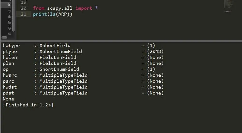 Python如何使用scapy模块发包收包