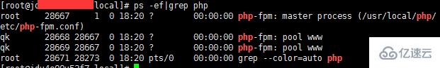 linux如何看是否安装了php-fpm