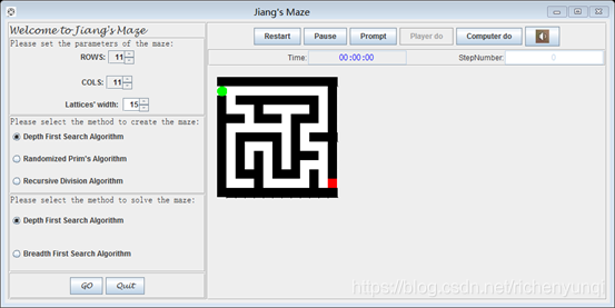 Java怎么实现迷宫游戏