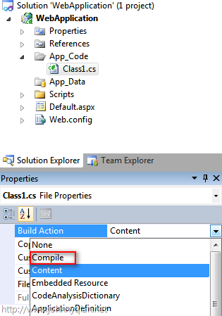 ASP.NET中App_Code文件夹出现异常如何解决