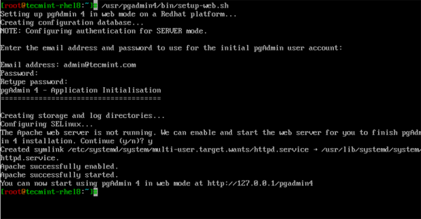 怎么在RHEL 8中安装PostgreSQL和pgAdmin