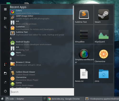 怎么通过安装扩展让KDE Plasma 5桌面看起来感觉就像Windows 10桌面