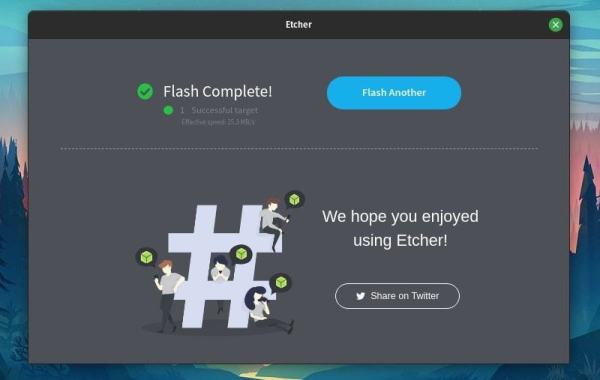如何在Linux上安装和使用Etcher