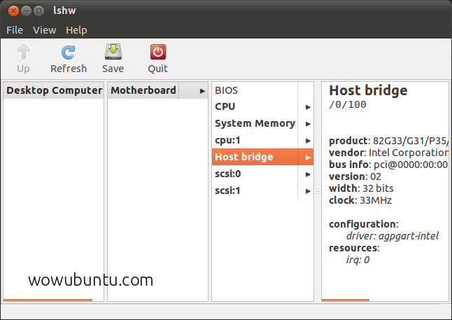 如何在Ubuntu上获取硬件信息