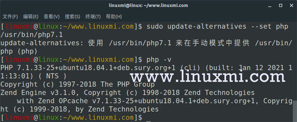 怎么在Ubuntu中安装不同的PHP版本