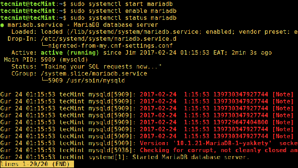怎么在Debian和Ubuntu上安装MariaDB 10