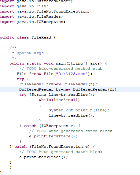 Java中怎么读取FileReader字符文件类
