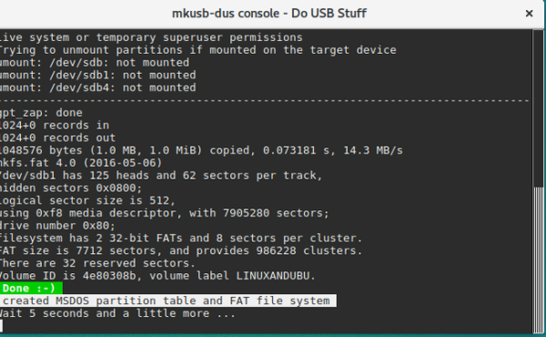 怎么在Linux上恢复一个损坏的USB设备至初始状态