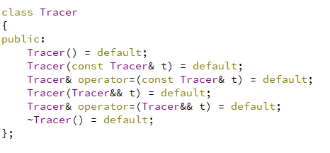 C++11中怎么将=default用于拷贝控制成员