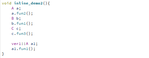 C++11内联命名空间举例分析