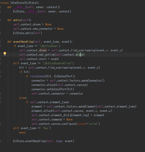 Python设计模式中如何使用状态模式实现编辑功能