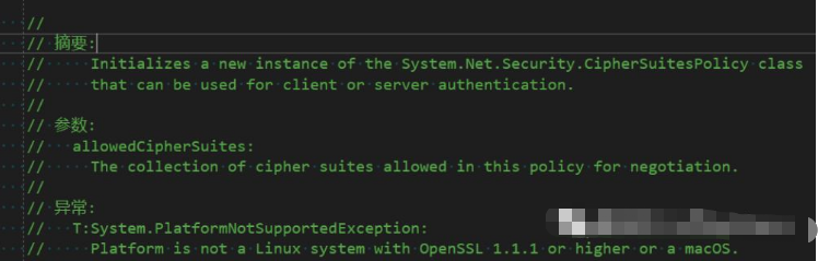 .NET Core怎么配置TLS Cipher