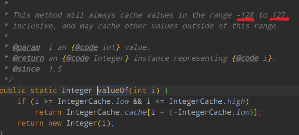 Java中Int、Integer、Integer.valueOf()、new Integer()之间的区别是什么