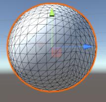 unity如何通过Mesh网格绘制图形球体