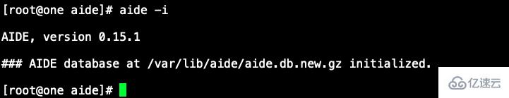 在Linux系统中使用AIDE监控文件的完整性是怎样的