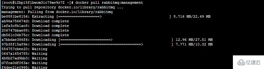 Docker中怎么安装部署RabbitMQ