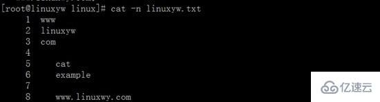 Linux系统cat命令怎么用
