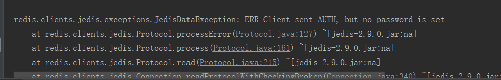 springboot配置redis项目启动时错误怎么解决