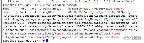 linux如何查看tomcat是否启动成功
