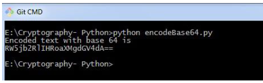 python密码学Base64编码和解码的方法