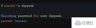 linux如何查看用户是否锁定