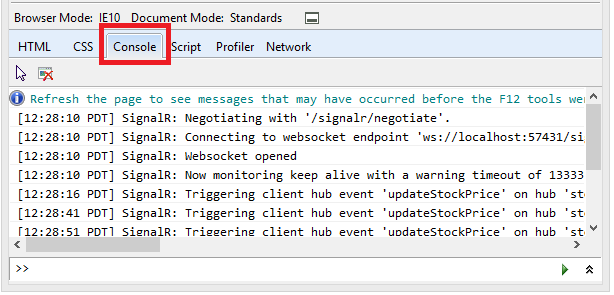 ASP.NET如何使用SignalR2实现服务器广播