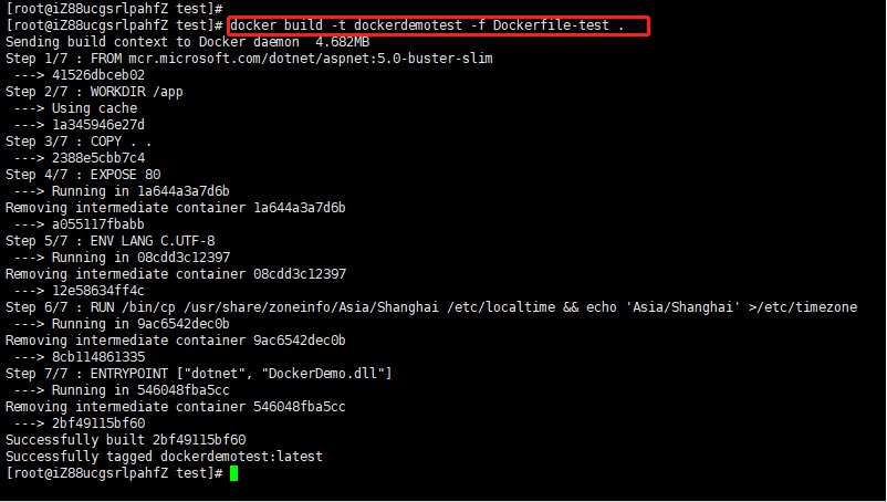 Linux上如何使用Docker部署ASP.NET Core应用程序
