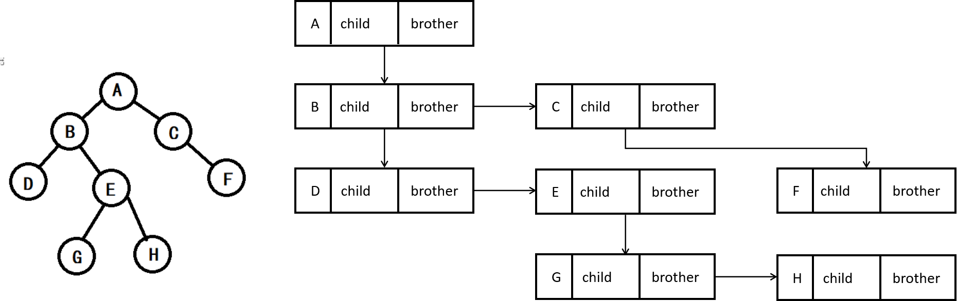 C++树与二叉树实例分析