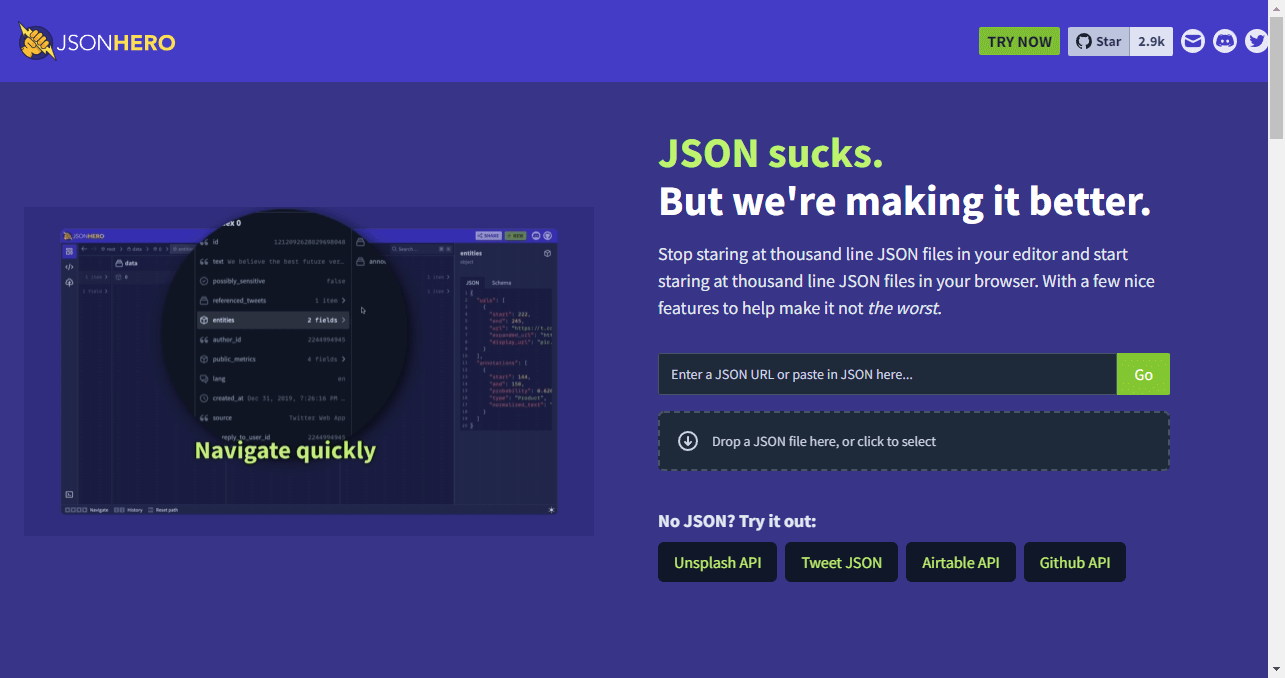 配合Swagger使用的JSON可视化工具是什么