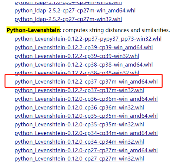 pip install python-Levenshtein失败如何解决