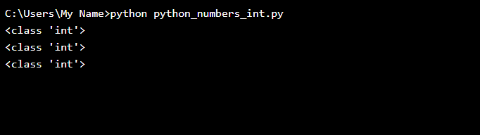 Python数字类型实例代码分析