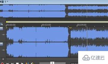 windows中soundforge如何把两段音频合在一起