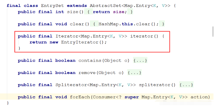 Java高级之HashMap中的entrySet()方法怎么使用