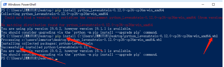 pip install python-Levenshtein失败如何解决