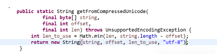 Java中怎么对字符串进行utf-8编码